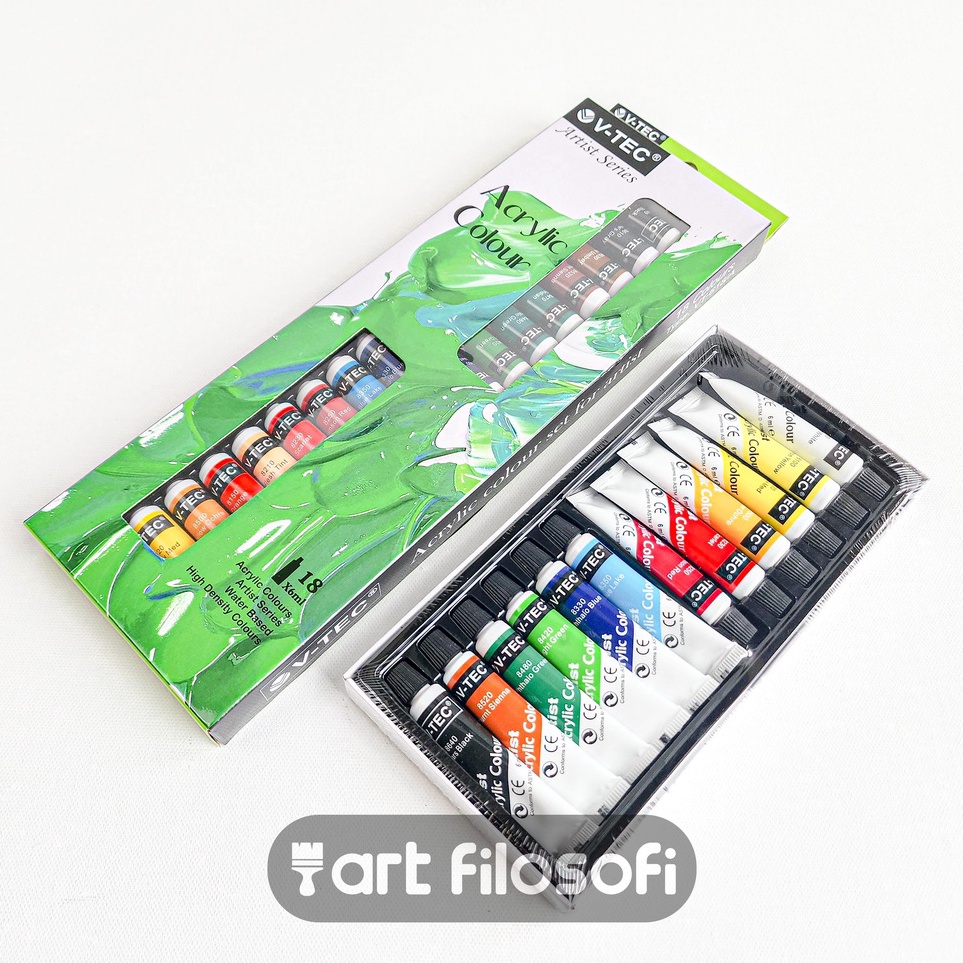 

➟➬✢ Cat Akrilik V-TEC Set 6ml | V-TEC Acrylic Set