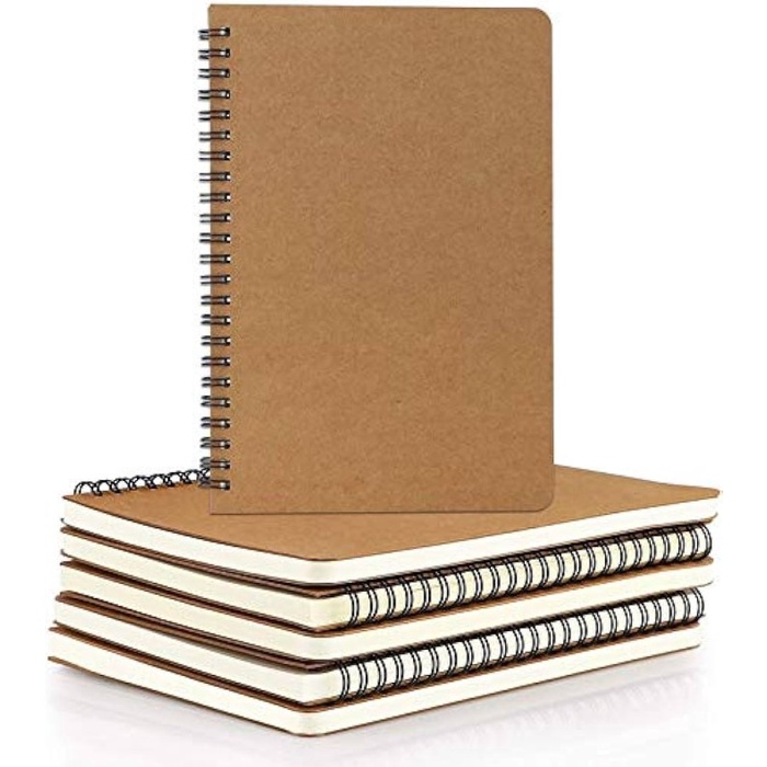 

BUKU TULIS JILID SPIRAL KRAFT A4 BISA CUSTOM