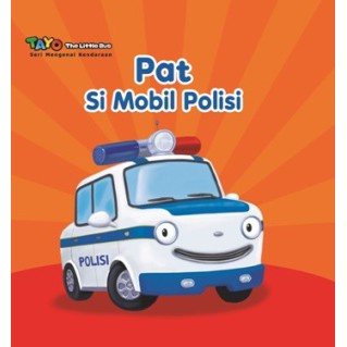[Noura Books] Boardbook Tayo Seri Mengenal Kendaraan: Pat Si Mobil Polisi