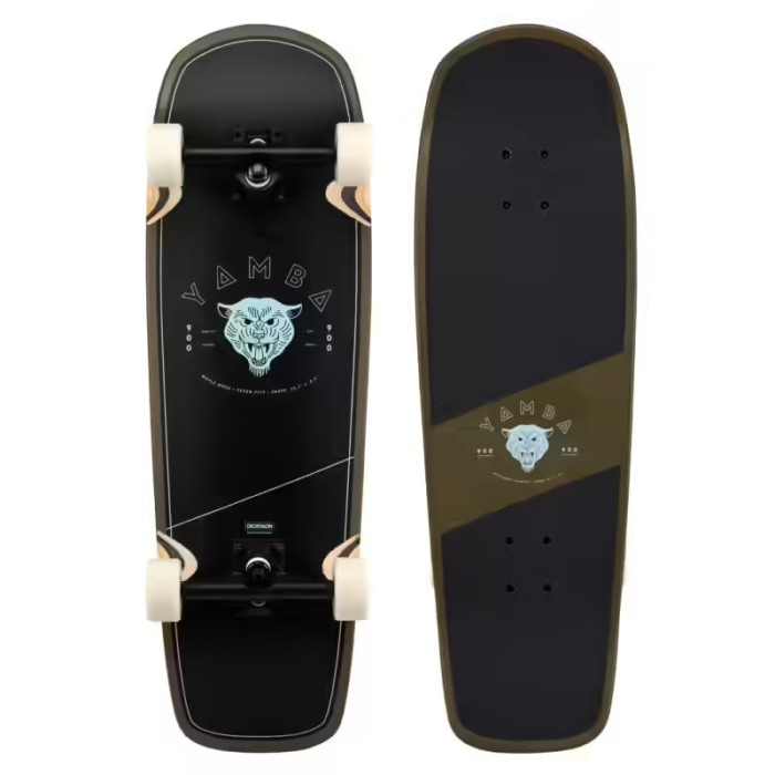 ✨Ori Oxelo Yamba 900 Wooden Cruiser Skateboard - Papan Skate Cruiser Limited