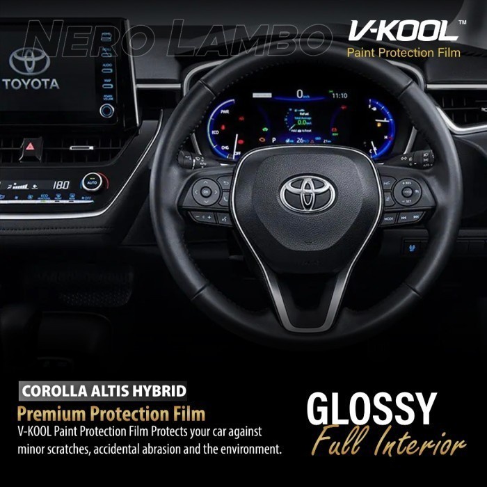 [Original] Vkool Ppf Sill Plate Belakang Corolla Altis Hybrid Bisa Gojek