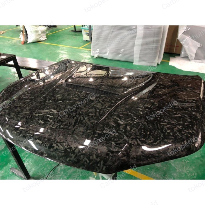 [SALE] Kap Mesin Engine Hood Fortuner Vrz 2016-2022 Dry Carbon Asli Limited
