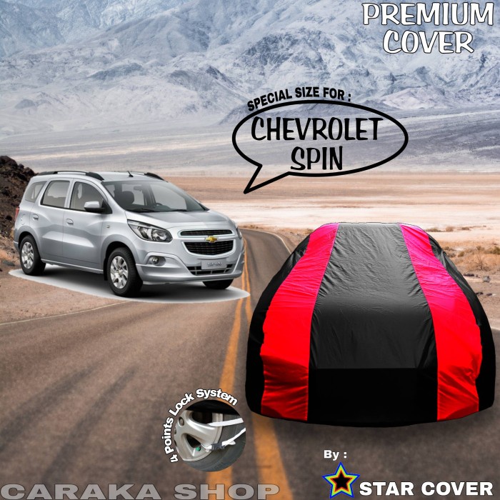 ✅Sale Body Cover Chevrolet Spin Sarung Merah Penutup Bodi Chevrolet Spin Limited