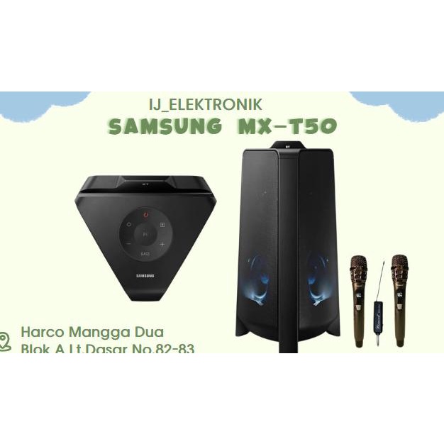 Samsung Speaker Karaoke Bluetooth Sound Tower MX-T50
