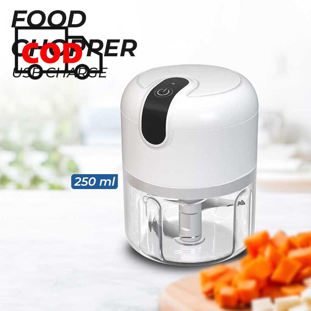Portable Blender Gilingan Mini Bumbu dan Daging dengan USB Chopper Blender Cooper Blander Praktis