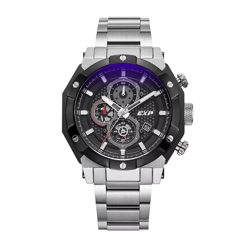 JAM TANGAN PRIA EXPEDITION EXP 6385 silver black