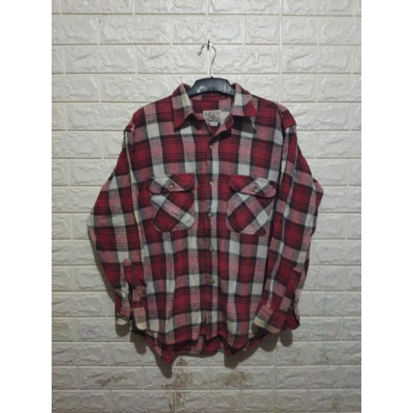 outer kemeja flannel tebal