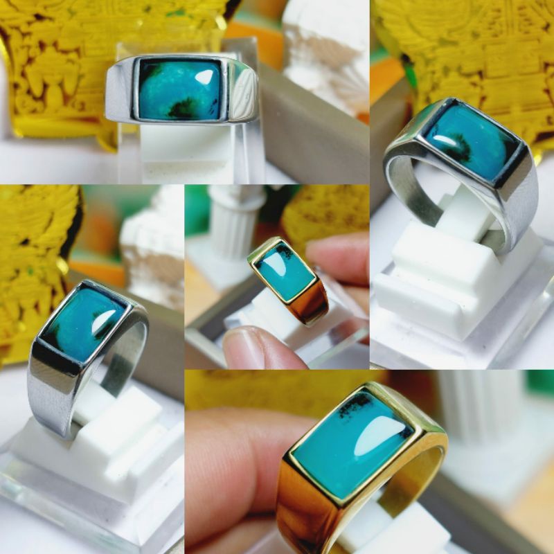 CINCIN BATU BACAN DOKO CRYSTAL - MINI SIZE ELEGANT