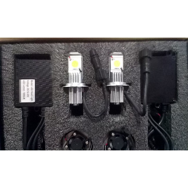 [New Ori] Cree Led Headlight H7 6000K Bisa Gojek