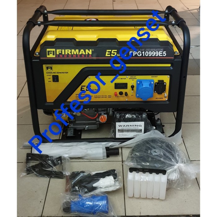 Genset 10kva 7000 - 7500 - 8000 watt Firman FPG 10999 E5 single phase