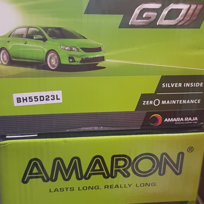 [Baru] Aki Mobil Innova Matic Amaron Go 55D23L Limited