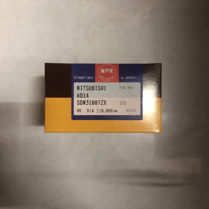 ✨Ready Ring Piston/Ring Seher Mitsubishi 6D14 Npr Bisa Gojek
