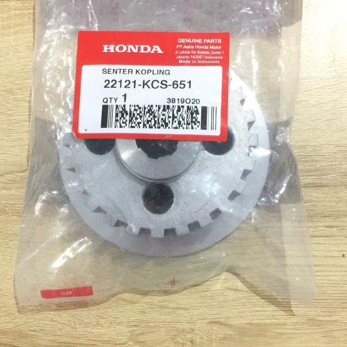 Centre Clutch Lawan Kaki 4 TIGER ORI AHM 22121KCS651 ORIGINAL