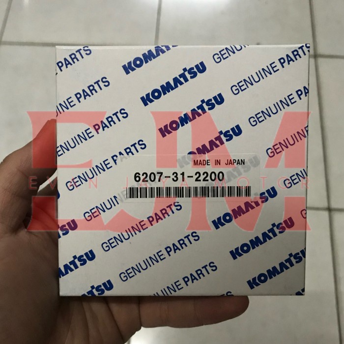 ✨Ready Ring Piston Komatsu S6D95L 6D95L 4D95L Gd510R Asli Genuine 6207312200 Diskon