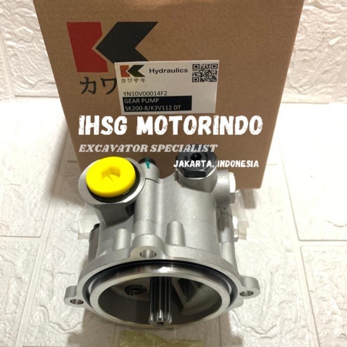 ✨Ready Gear Pump Charge Pump Ec210B Sh210 K3V112 Bisa Gojek