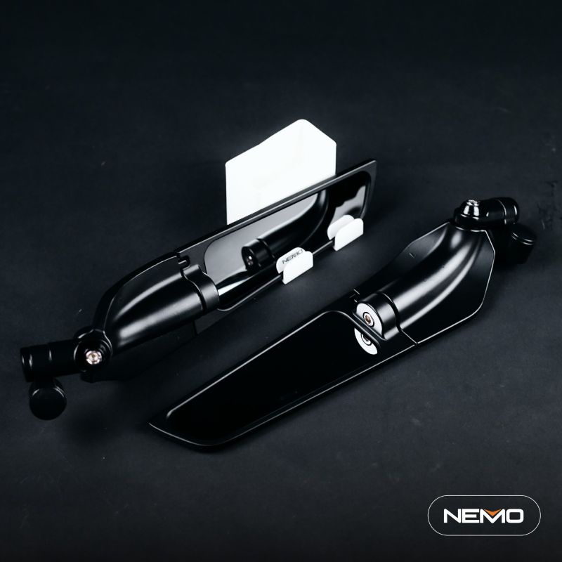 spion winglet Nemo kaca putih kaca spion winglet Nemo Vario 125 Vario 150 beat Scoopy dan motor lain