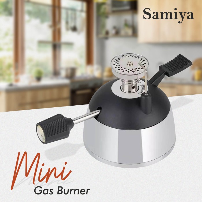 [Ori] Mini Gas Burner / Kompor Kopi Gas Mini Syphoon Moka Pot Terbaru