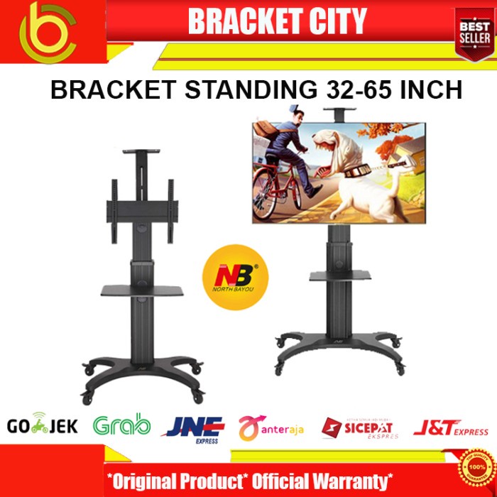 ✨Ori Bracket Tv Stand Nb Avf-1500 Top Quality 100 Guaranted 32-65 Inch Diskon