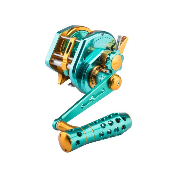 ✨Ori Reel Jigging Master Wiki Yellowfin Special Vs-3000H Lh With Turbo Knob Limited