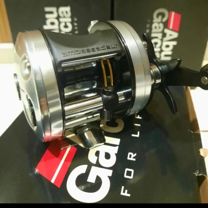 ✨Ori Reel Bait Casting Abu Garcia Ambassadeur Classic C3 5501 Bc Round Berkualitas