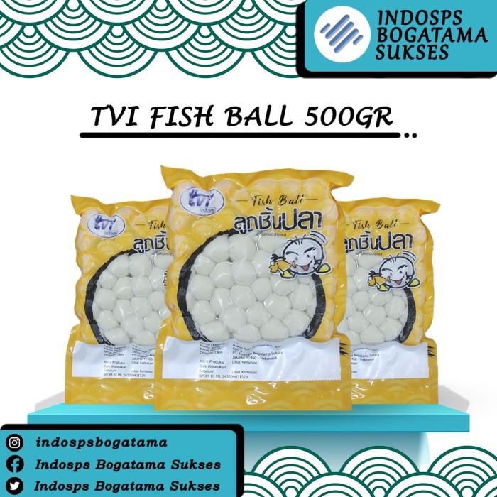 

TVI Fish Ball 500gr | TVI Bakso Ikan | Fish Ball | Baso Ikan 500gr Best Seller