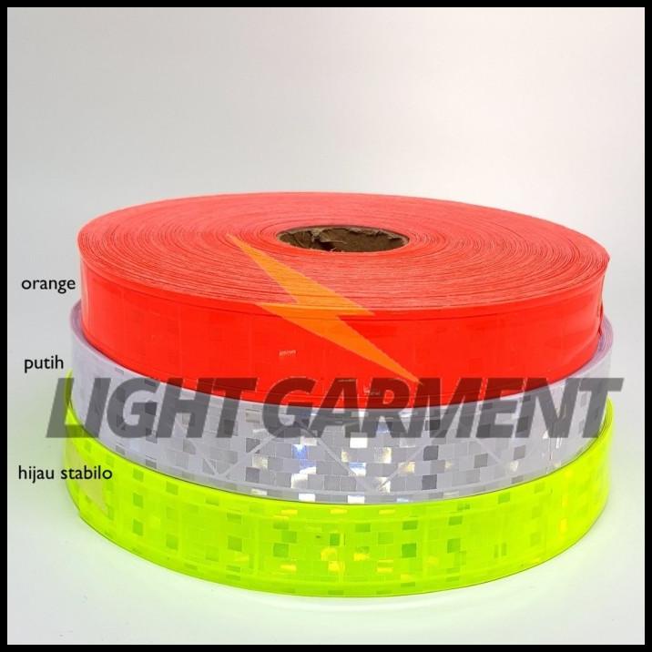 

TERBARU PITA SCOTLIGHT SCOTLITE PVC2,5 CM ISI 50 METER ( SAFETY & MOTOR ) !!!!!!
