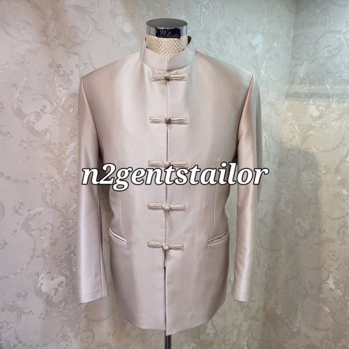 ✨New Cheongsam Pria / Qipao / Changsan Ivory Limited