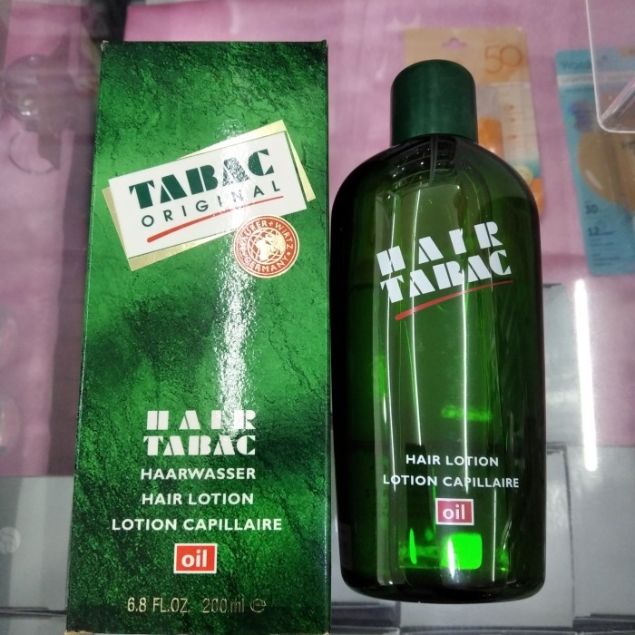 [Ori] Tabac Original Haarwaser Hair Lotion Oil 200 Ml Bisa Gojek