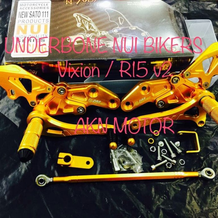 ✨New Ori Underbone Nui Bikes M Sato 111 Vixion Old Vixion New R15 V2 Diskon