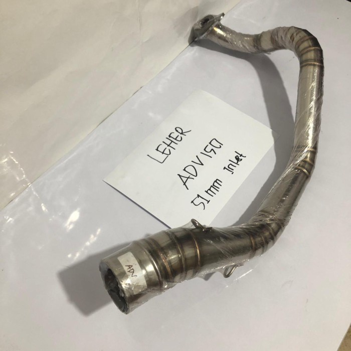 ✨New Ori Leher Knalpot Adv150 Leher Knalpot Racing Adv150 Iinlet 51Mm Berkualitas