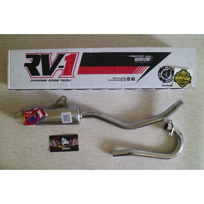 ✨Termurah Knalpot Klx 150 Norifumi Rv1 Evo Knalpot Racing Limited