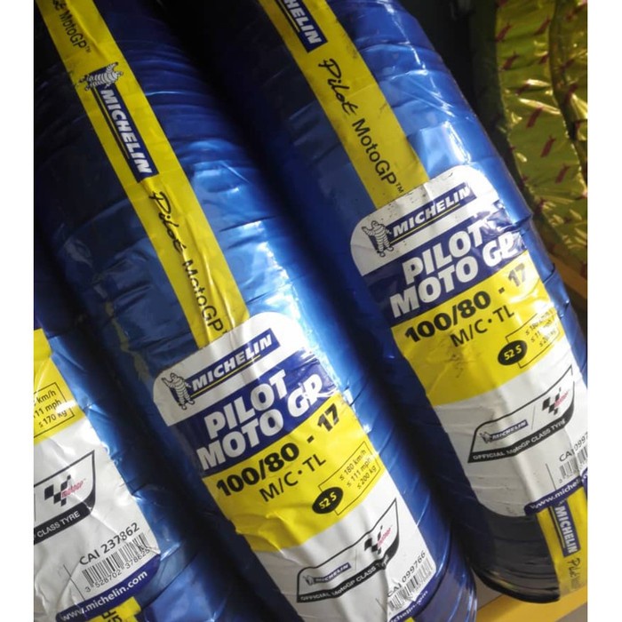 [Baru] Ban Motor Michelin Pilot Motogp 100/80-17 Tubeless 100 80 17 Motogp Berkualitas