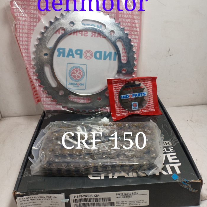 ✨Ori Gear Set Crf 150L Merek Indopart Terbatas