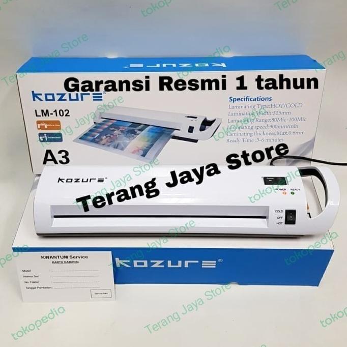 

R&D&Y Mesin Laminating Kozure Lm-102 Mesin Laminating A3 Kozure Lm102