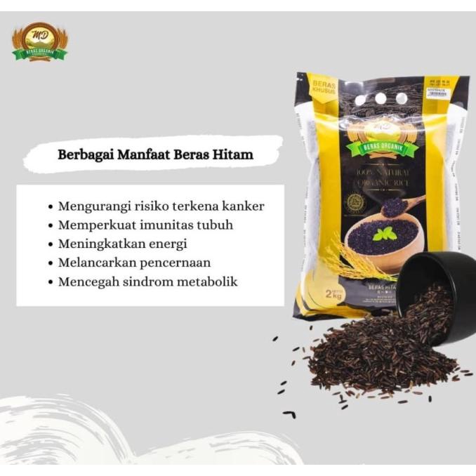 

Md - Organic Black Rice Kupas Kulit - Beras Hitam Organik Md 2Kg