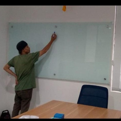 

✨Sale Akrilik Whiteboard 100 X 200Cm Nonmagnet Berkualitas