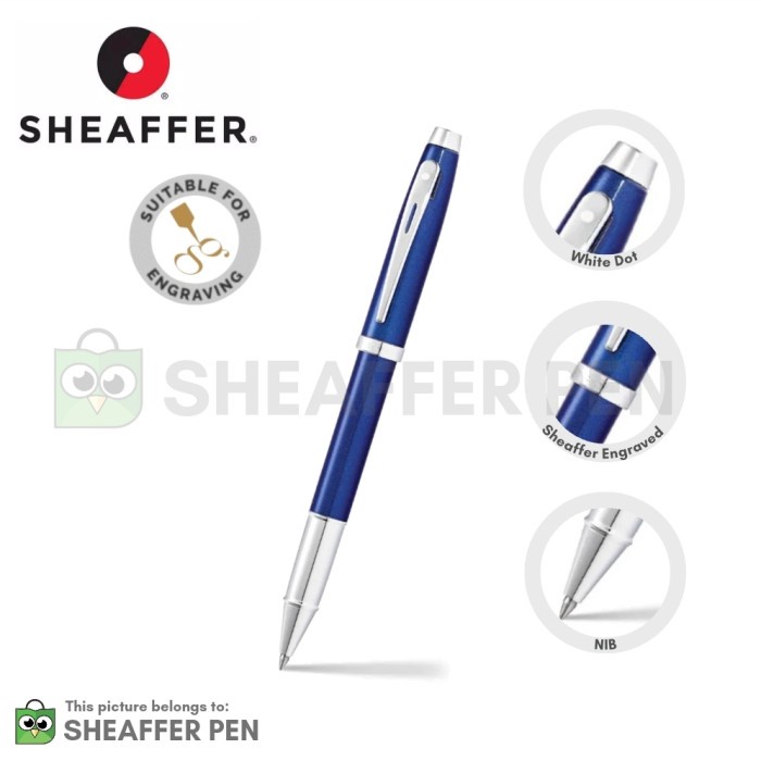 

✨Sale Sheaffer® 100 Glossy Blue Lacquer Rollerball Diskon