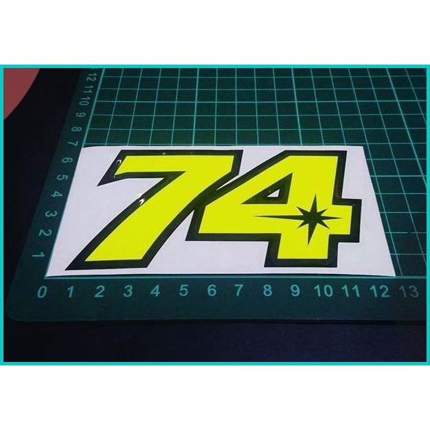 

Cutting Sticker 74 Daijiro Kato 12cm 20JVLZ3 tools n parts