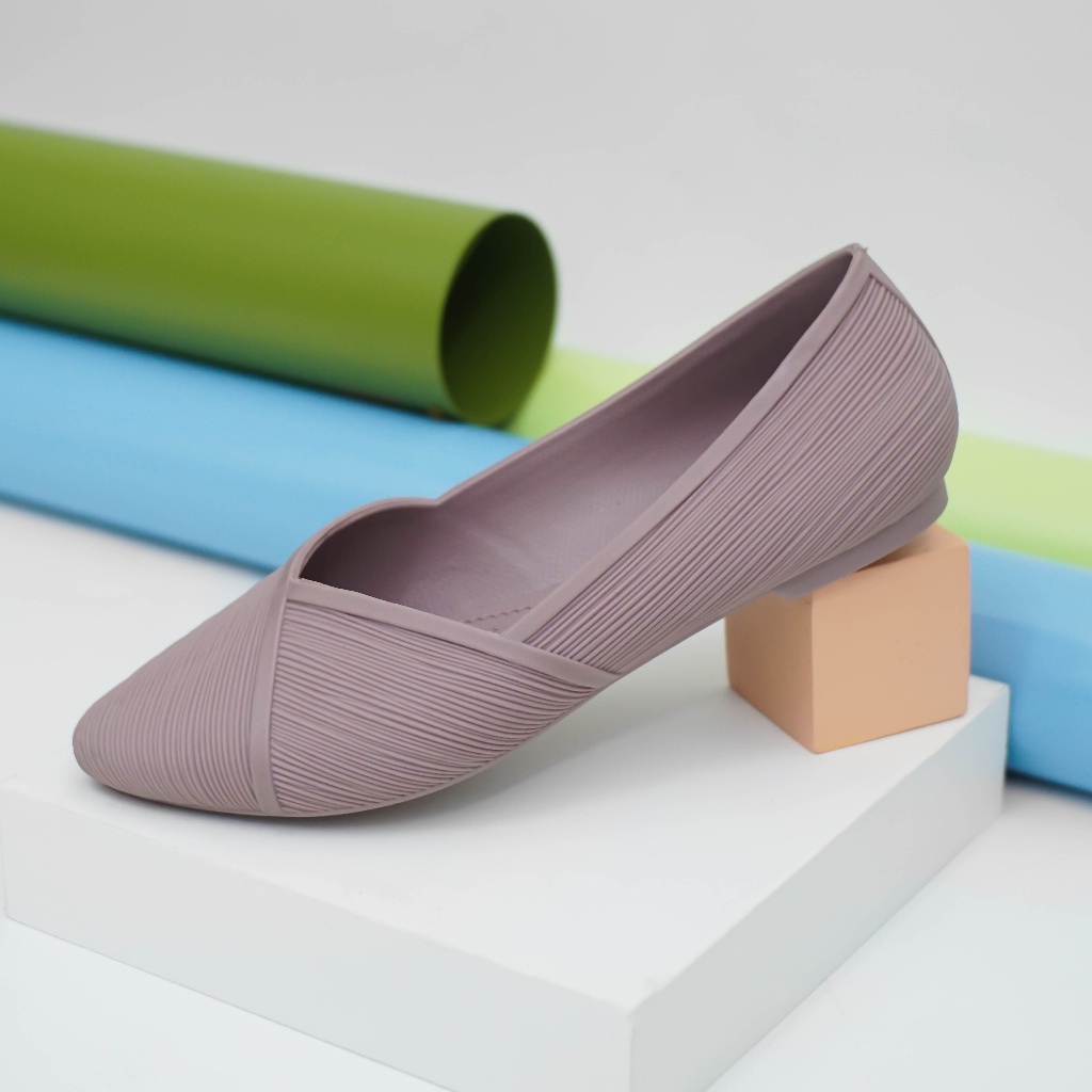 Porto XEM - Flat Shoes Wanita Terbaru Anti Slip Model Korea Nyaman dan Tahan Lama Image 5