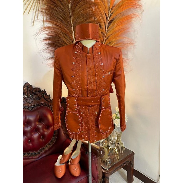 Basofi Pengantin Sunda Beskap Pengantin Sunda Beskap Pengantin Pria Sunda Beskap Pengantin Premium