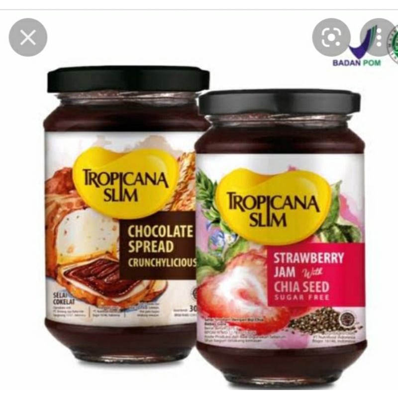 

slim Selai coklat/strawberry