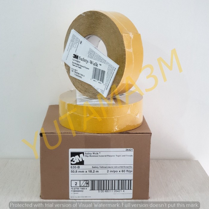 

✨Sale Anti Slip/ Sticker 3M 630 Yellow 2 X 18M Untuk Tangga Harga 2 Roll Bisa Sameday