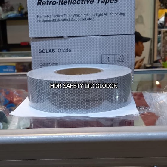 

✨Sale Stiker Warna Silver Marine - Solas Tape 2 X 45 Meter Limited
