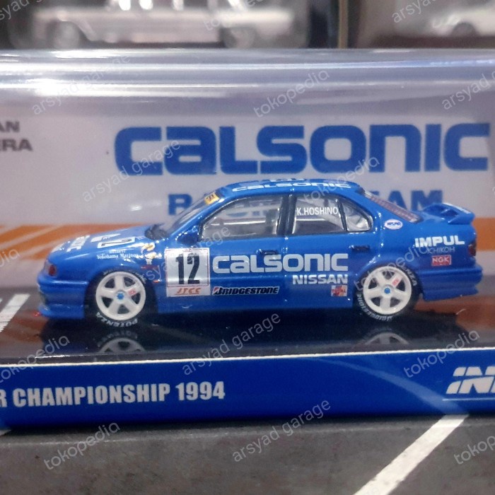 ✅COD Diecast Inno64 Nissan Primera P10 #12 Calsonic Racing Jtcc 94 Segel Bisa Gojek