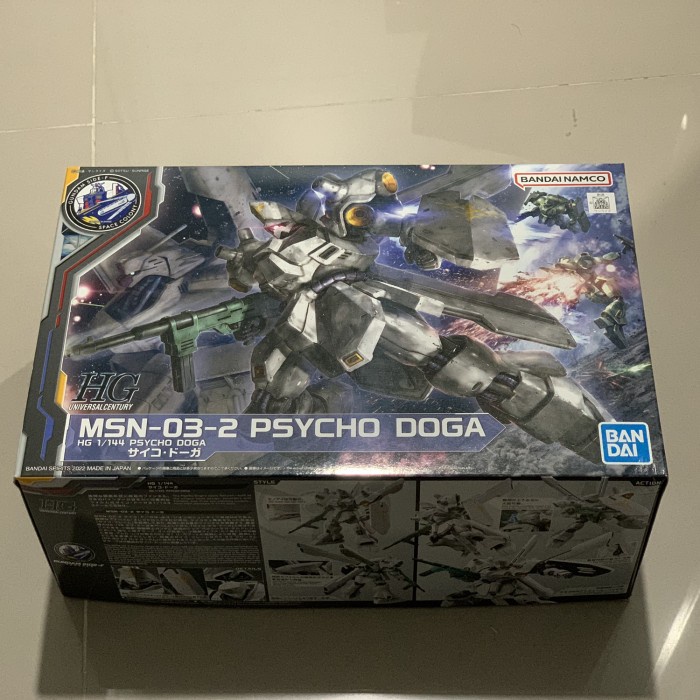 ✨New Hguc Psycho Doga Gundam Hg 1/144 Msn-03-2 Bisa Gojek