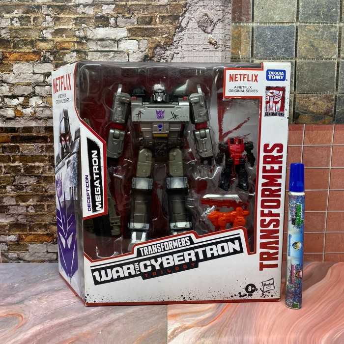 ✨New Transformers War For Cybertron Trilogy A Netflix Decepticon Megatron Bisa Sameday