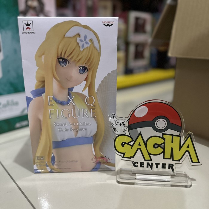 ✅Baru Banpresto Exq Figure Sword Art Online Code Register - Alice Limited