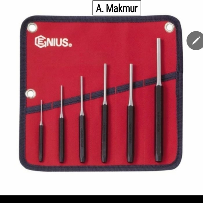

✨Sale Genius Tools 6 Pc Metric Pin Punch Genius Berkualitas