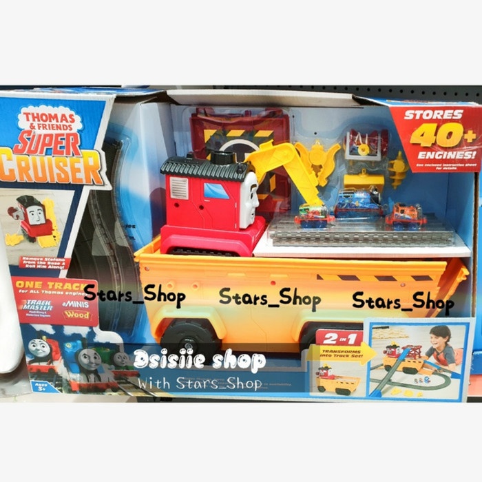 ✨New Thomas And Friends Super Cruiser Stores 40 Engines Big Size Original Diskon