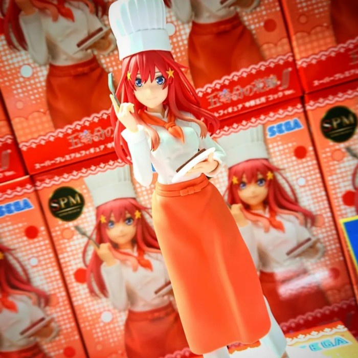 [Original] Action Figure Itsuki Nakano Gotoubun No Hanayome Cook Sega Terbaru